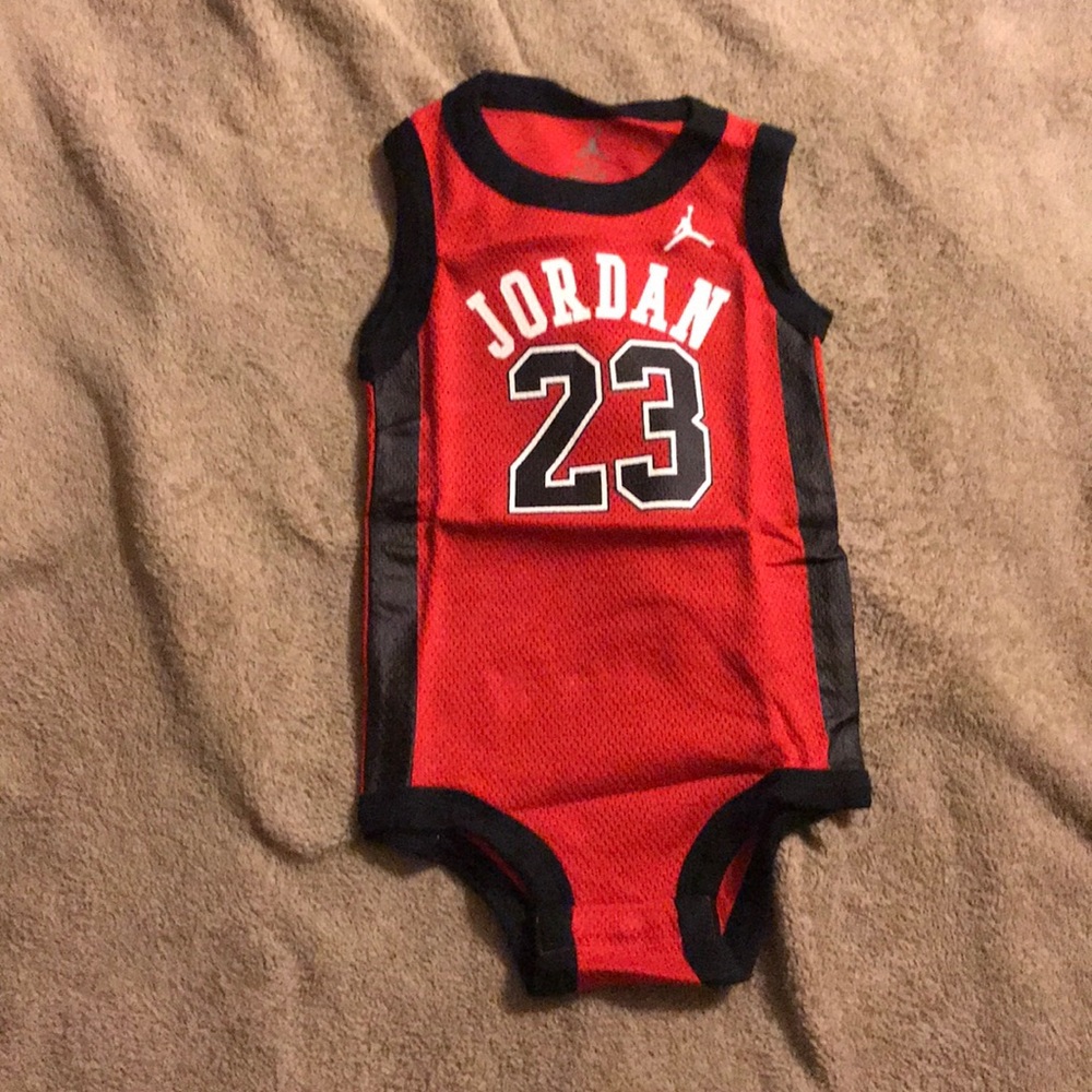 Michael Jordan Sleeveless Onesie NWOT 0-6 Months